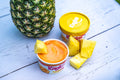 Hawaiian Pineapple Italian Ice - 6 Pack (5oz Cups)