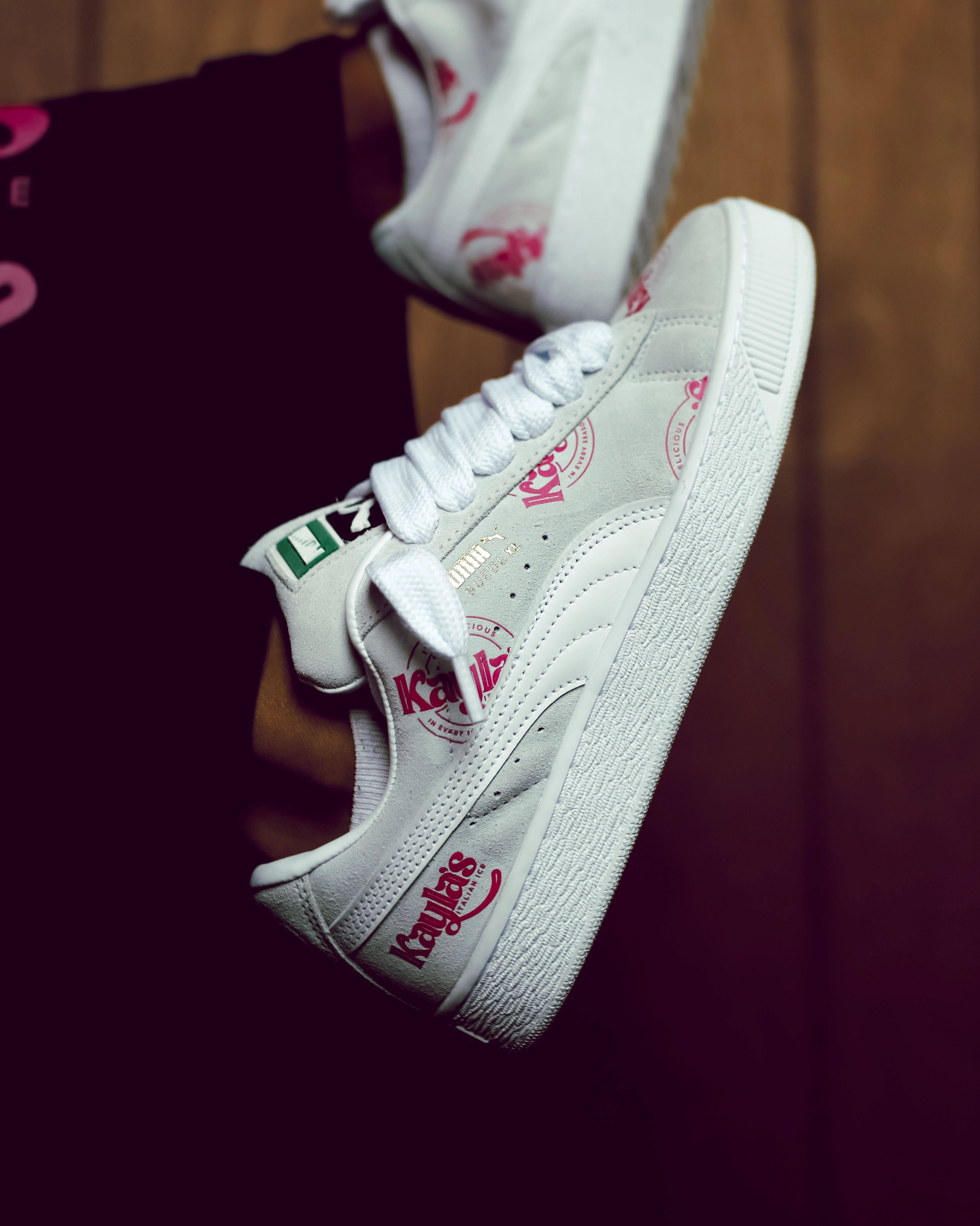 Kayla's Gray Sneakers