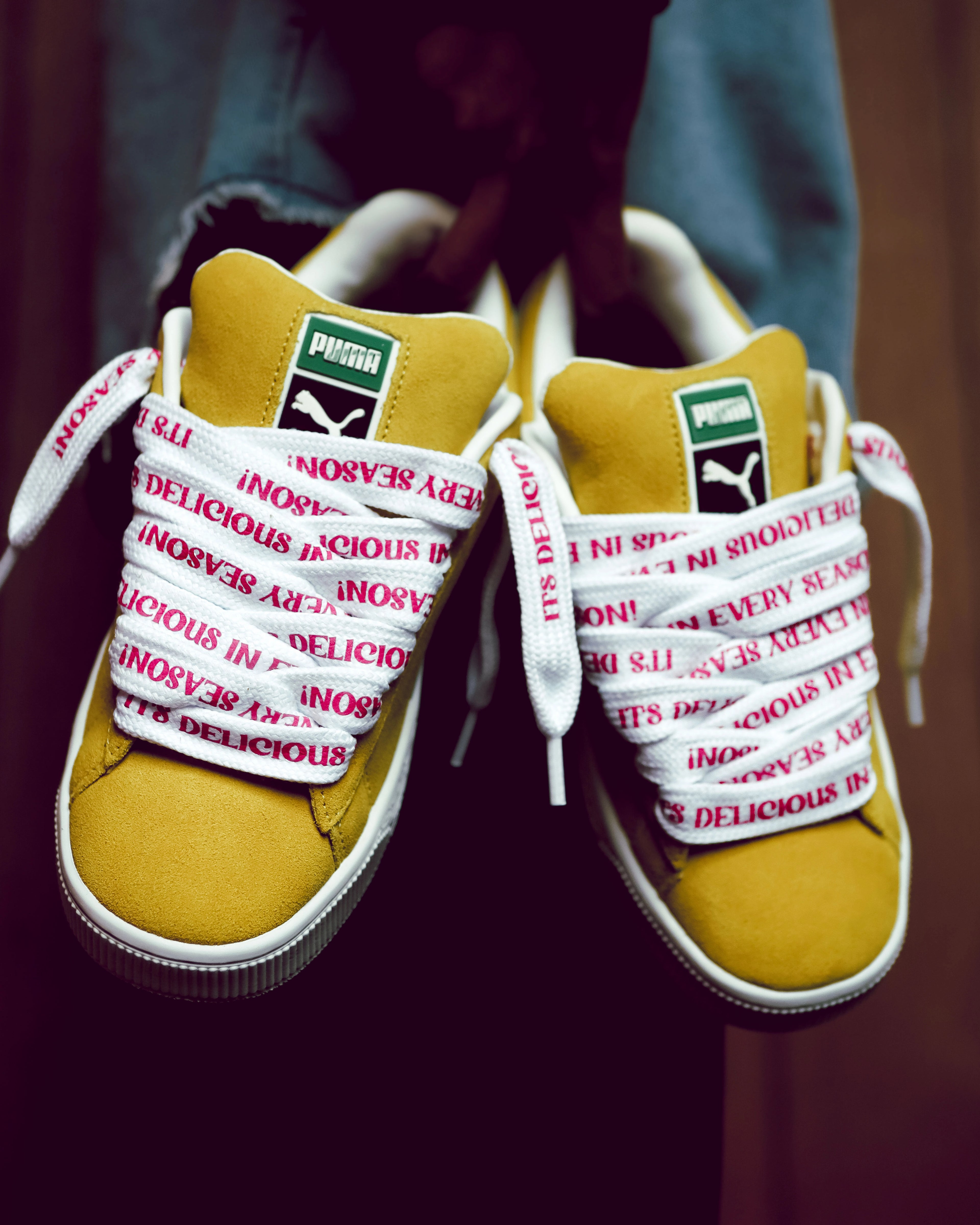 Kayla's Special Puma Yellow Sneakers