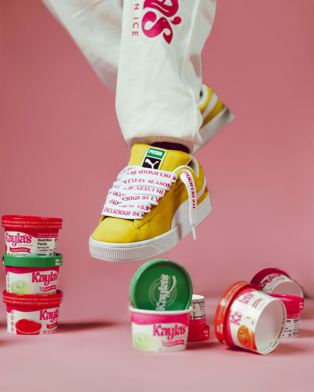 Kayla's Special Puma Yellow Sneakers