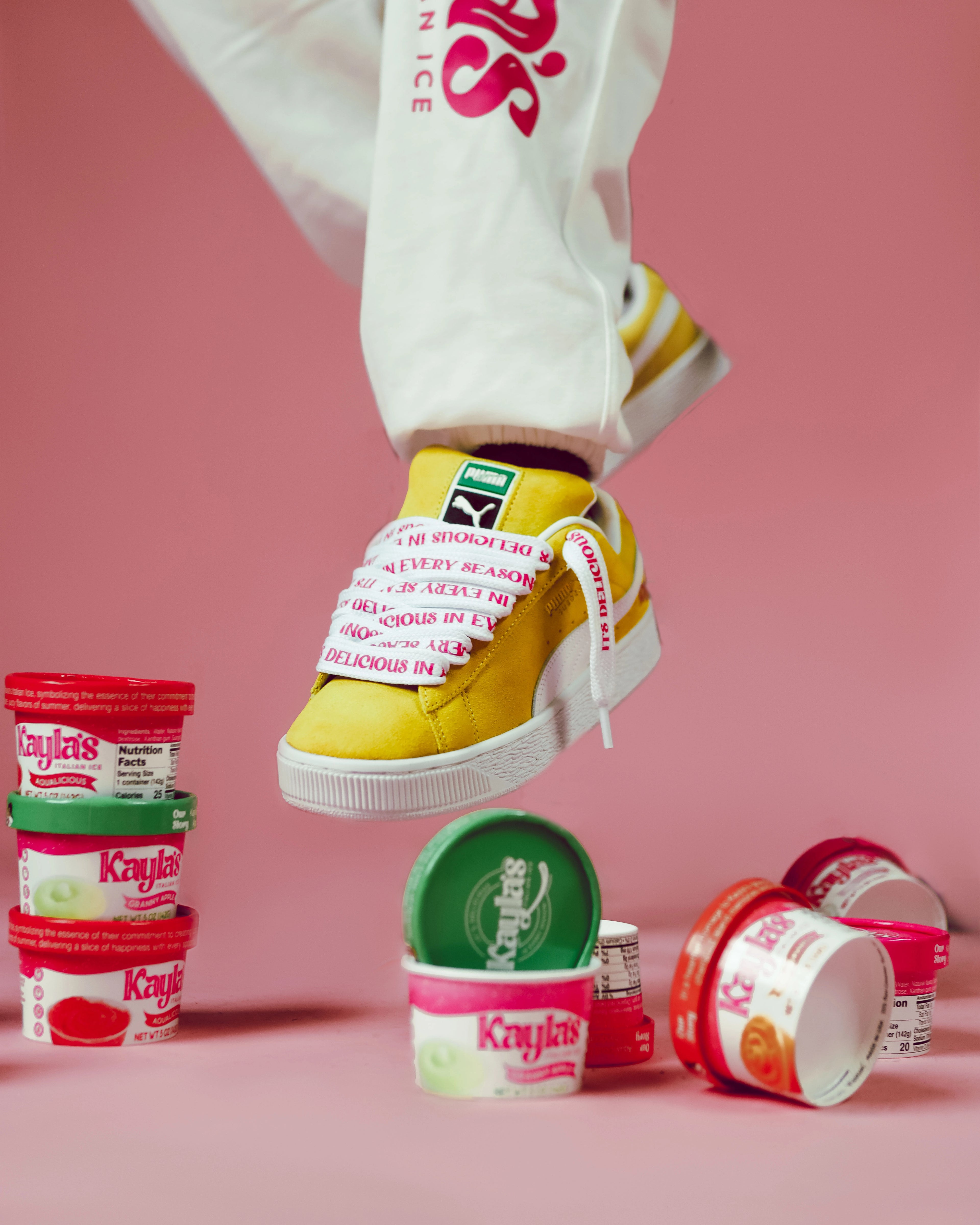 Kayla's Special Puma Yellow Sneakers