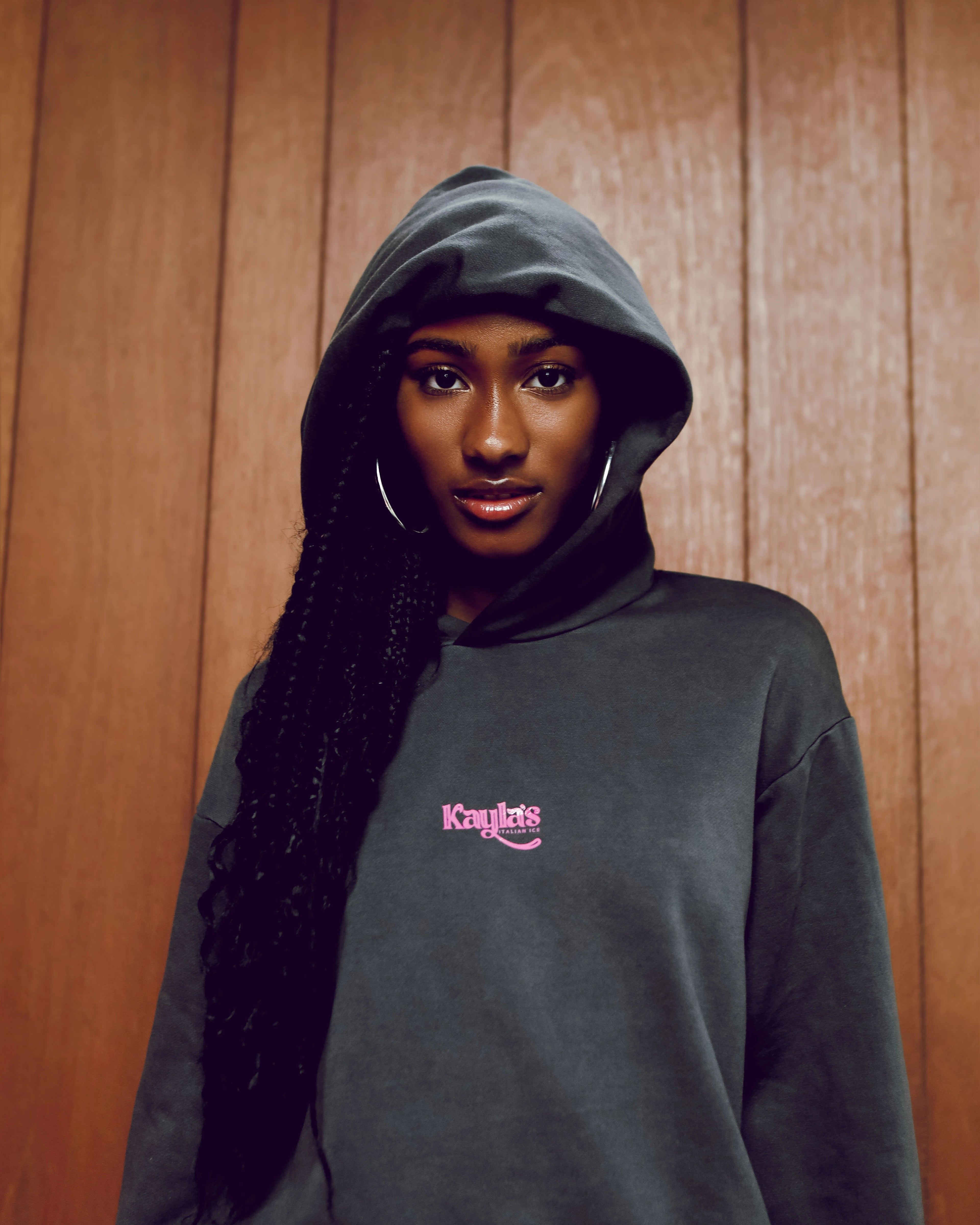 Kayla's Gray Hoodie