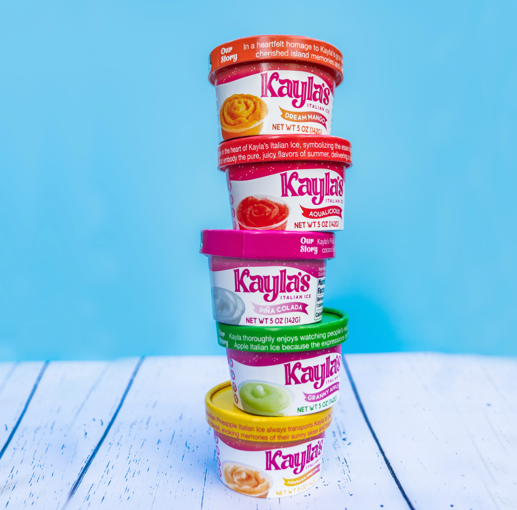 36 Italian Ices with All 5 Flavors